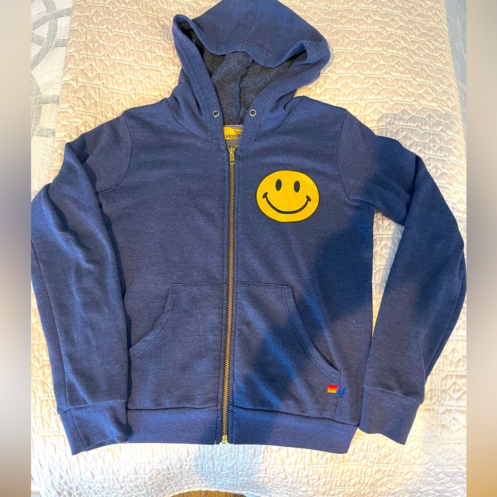 Girls Aviator Nation Hoodie Size 14